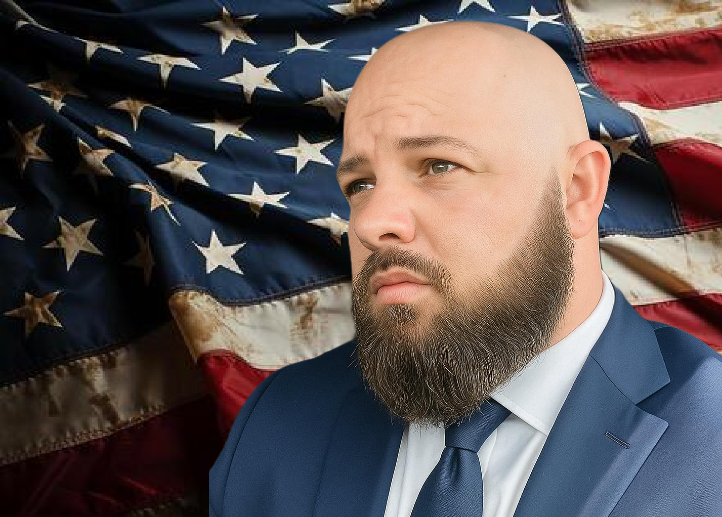 Joshua M. Ferguson speaking with voters in Kentucky